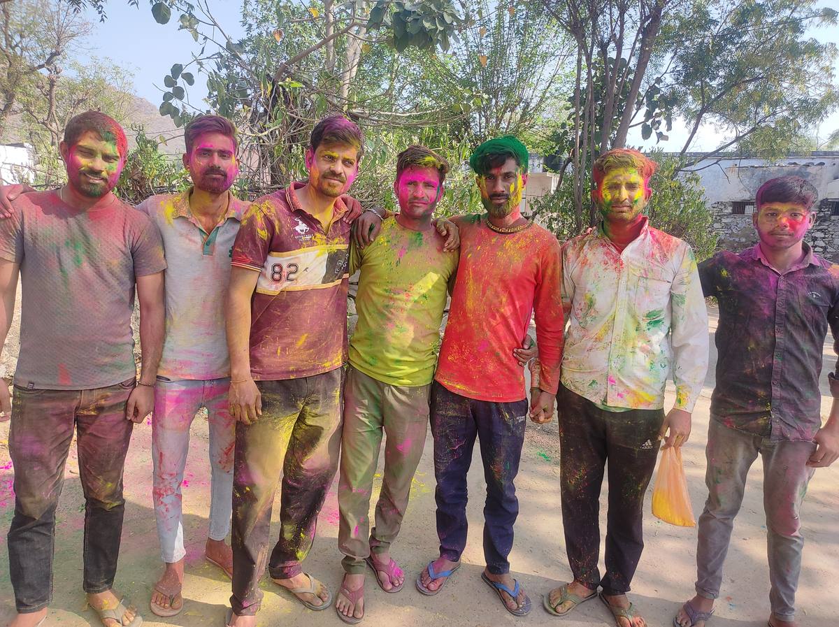 Holi Villagers